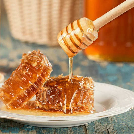 Wooden Honey Dipper