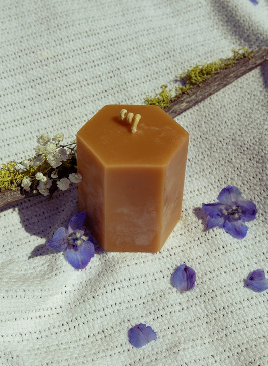 Small Hexagon Candle