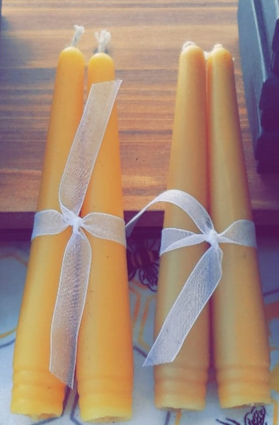 Beeswax Taper Candle