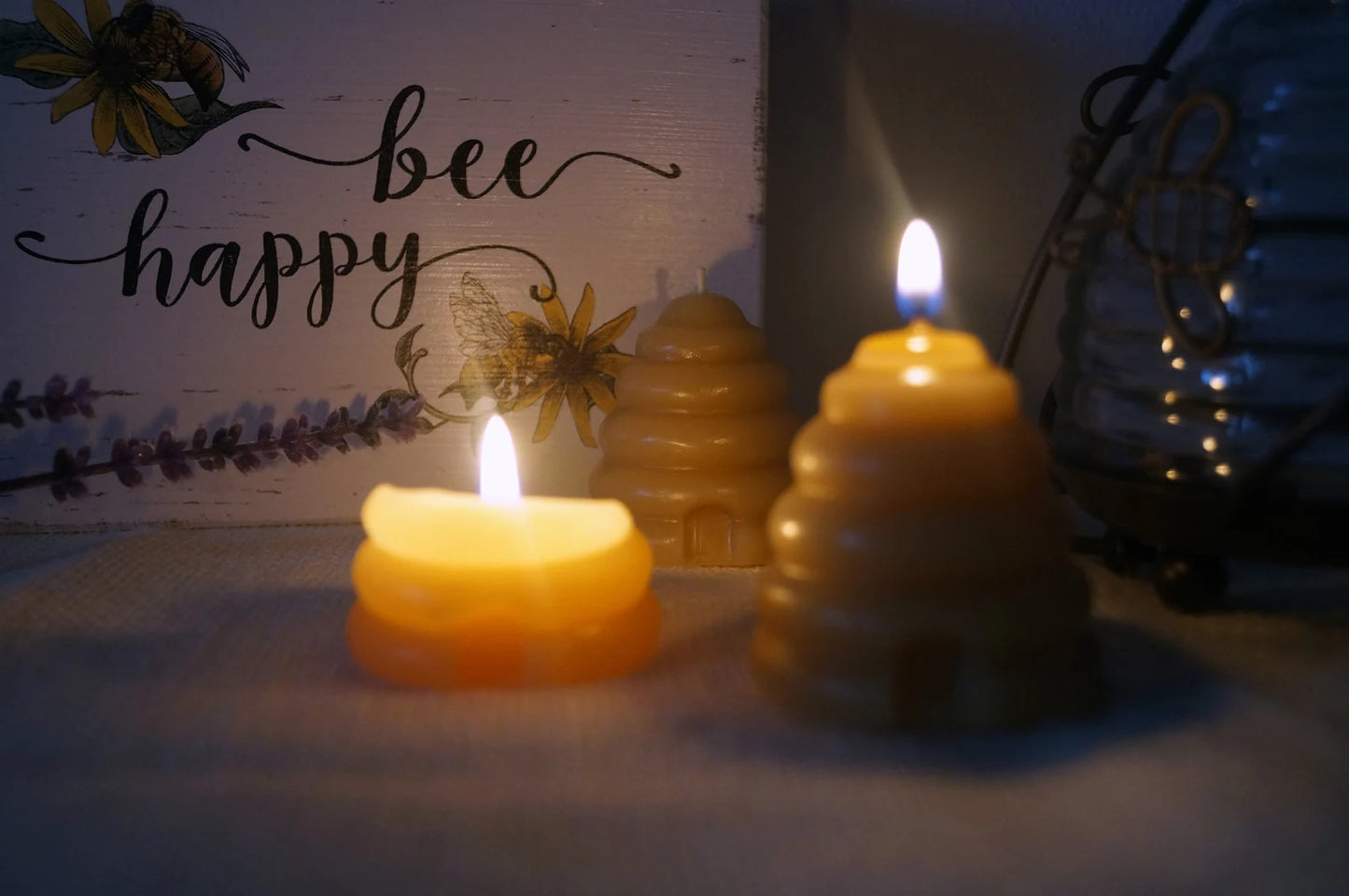 Beehive Votive Candle