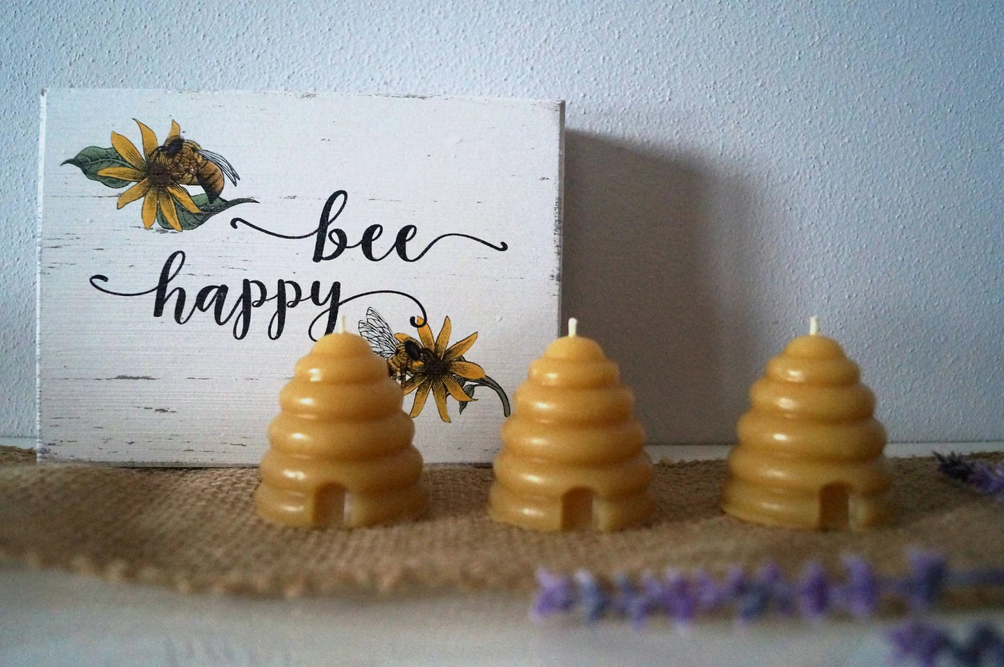 Beehive Votive Candle